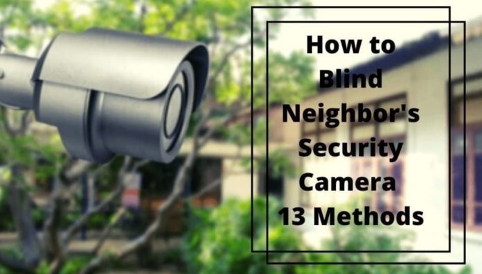 Neighbors Security Camera Pointing Into Living Room