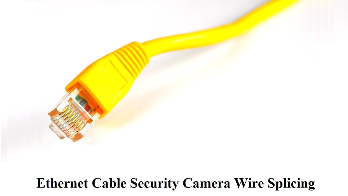 How To Fix Ethernet Cable Security Camera Wire Splicing