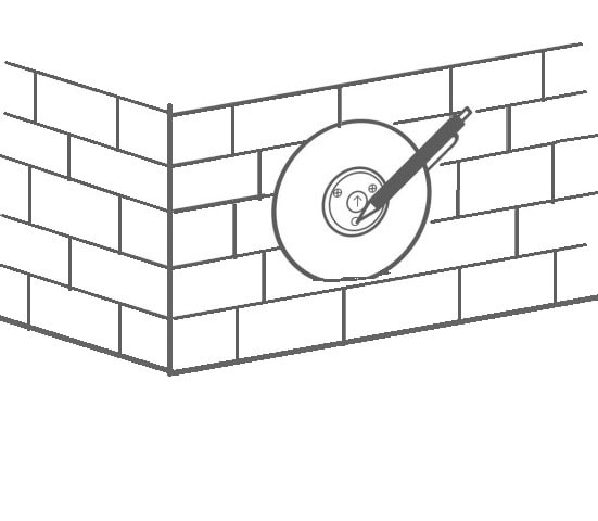 Put Security Camera Mount Template