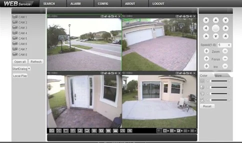 home security camera software for pc