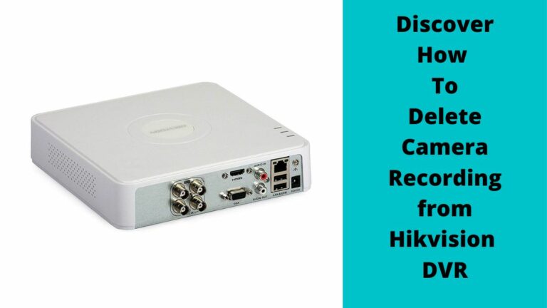 hikvision nvr delete camera