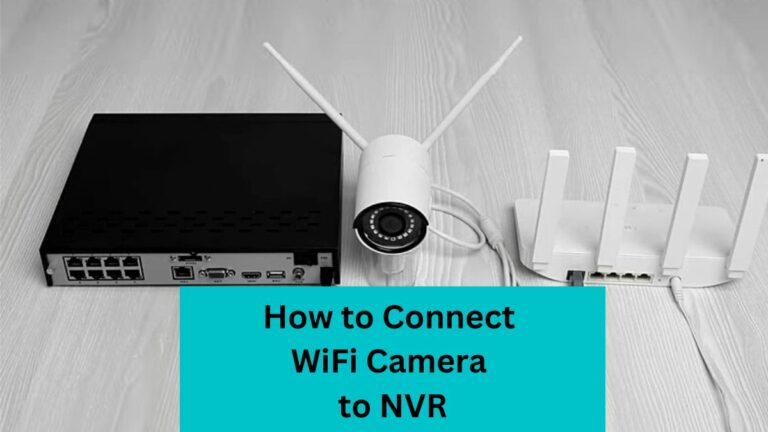 connect wireless camera to nvr